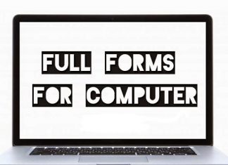All Full Forms of Computer