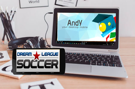 Dream League Soccer Using Andy