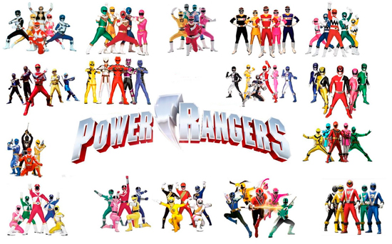 Every Seasons Of Power Rangers