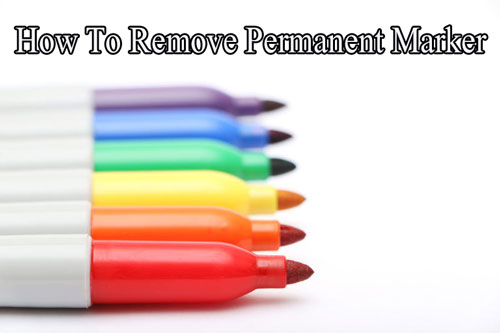 How To Remove Permanent Marker