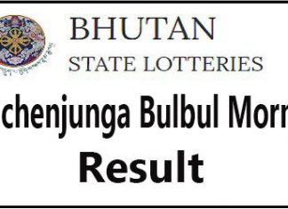 Kanchenjunga Bulbul Morning Lottery Result