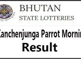 Kanchenjunga Parrot Morning Lottery Result