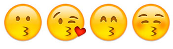 Kissing Faces Emoji