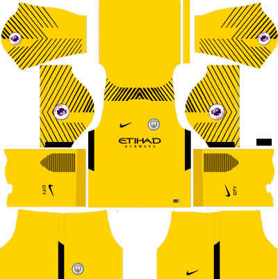 Manchester City Goalkeeper Away Kit