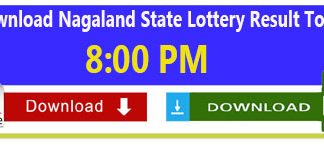 Nagaland Lottery Today Evening Result