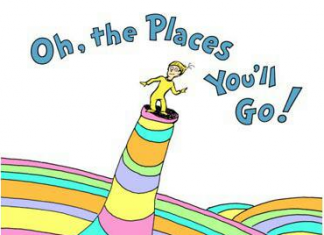 Oh, The Places You’ll Go Book by Dr. Seuss