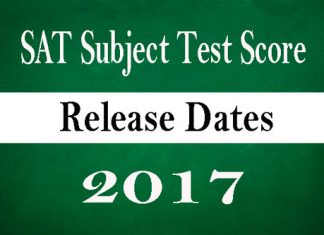 SAT Subject Test Score