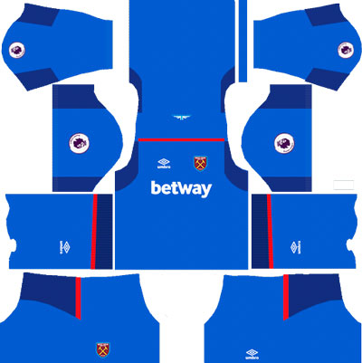 West Ham United Goalkeeper Away Kit